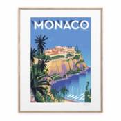 Affiche Monsieur Z - Monaco / 40 x 50 cm - Image Republic multicolore en papier