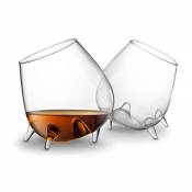 Détendre verre de cognac- ensemble de 2 verres