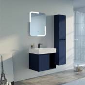 Distribain - Meuble salle de bain artena 600 Bleu Saphir - Bleu Saphir