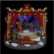 Fééric Lights And Christmas - Village de Noël lumineux, animé et musical Le Théâtre - Feeric Christmas - Multicolore