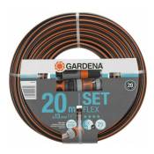 Gardena - 18034-20 - 20 m - Gris - Orange - Tuyau seulement