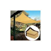 GROOFOO Voile d'ombrage Rectangulaire,Pare-Soleil résistant aux UV à 90% Filet Respirant Protection Solaire pour Jardin Terrasse Camping Balcon