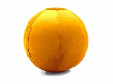 Jumbo bag - balle de gym gonflable - curry 14500v-67 - celeste velvet
