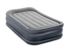 Matelas gonflable Deluxe Pillow Rest Raised 1 place - Intex