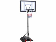 Panier de basket ball hauteur réglable Hauteur Réglable 219-279 cm 6 Niveaux
