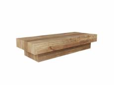 Table basse aréto en bois de manguier