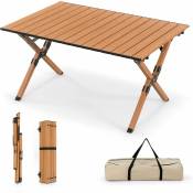 Table de Camping Enroulable 89×59x45cm-Table de Pique-Nique