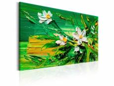 Tableau - impressionist style: flowers 60x40 cm