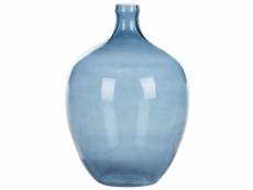 Vase en verre 39 cm bleu roti 317703