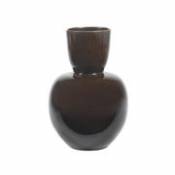 Vase Pure Medium / Grès - Ø 28 x H 45 cm - Serax marron en céramique