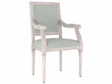 Vidaxl fauteuil gris clair 54x59x99 cm velours