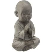 Atmosphera - Statuette Bouddha enfant assis H41 cm créateur d'intérieur - Modèle 2