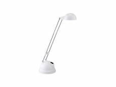 Brilliant lampe de bureau led avec interrupteur katrina hauteur 20 cm ø11 cm 8,3w blanc