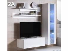 Combinaison de meubles luke 2a blanc (1,6m) MSSD0132-A