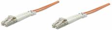 Intellinet 472753 câble de Fibre Optique 20 m LC OM2 Orange
