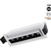 LED-Einbauleuchte 10W - schwenkbar - UGR18 - CRI90