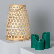 Ledkia - Lampe à Poser Bambou Sumailla