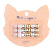 Mini magnets multicolores (x18)