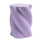 Table d'appoint marshmallow lilas - &Klevering