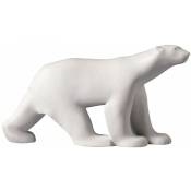 Figurine miniature reproduction l'ours blanc de pompon