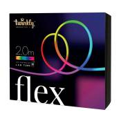 Flex – Tube Lumineux Flexible Contrôlé par Application avec led rvb (16 Millions de Couleurs). 2 Mètres. - Twinkly