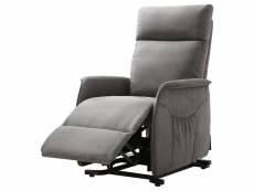 Lissone - fauteuil relax et releveur electrique tissu