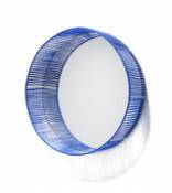Miroir Cesta Rond / Ø 49 cm - ames bleu en plastique