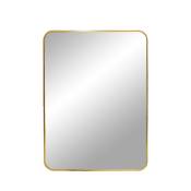 Miroir rectangulaire 50x70cm laiton