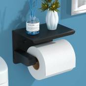 Noir) Porte Papier Toilette, Support Papier Toilette,