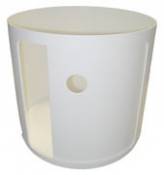 Rangement Componibili / 1 tiroir - H 38 cm - Kartell blanc en plastique
