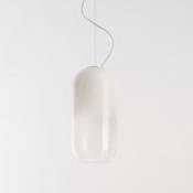 Suspension Gople / Verre - H 42 cm - Artemide blanc en verre