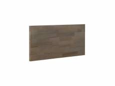 Tête de lit 110 cm bois naturel - leonard - l 110 x l 4 x h 60 cm - neuf