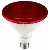 V-tac - Ampoule led E27 17W PAR38 Couleur Rouge IP65