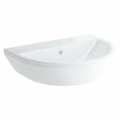 Vasque Vitra Integra ronde 650x490mm blanc avec trop plein 1 trou robinet milieu