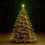 Vidaxl - Guirlande lumineuse d'arbre de Noël avec
