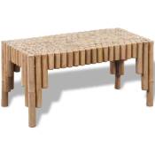 Vidaxl - Table basse Bambou