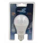 Vivalamp - Ampoule led e27 a60 12w kit de vis à pas