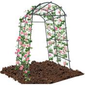 7 Pieds Treillis d'arc de Jardin pour Plantes Grimpantes,