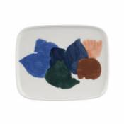 Assiette à dessert Pyykkipäivä / 12 x 15 cm - Marimekko multicolore en céramique