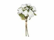 Atmosphera - bouquet de fleurs artificielles 14 roses