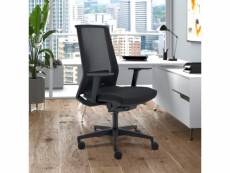 Chaise de bureau ergonomique tissu respirant design