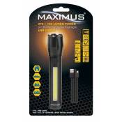 Jamais utilise] Maximus Torche led rechargeable avec led de puissance 3W et led cob 3W