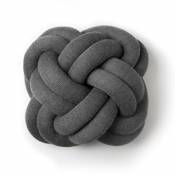 Knot - Coussin gris/lavable à 30°C/30x30x15cm