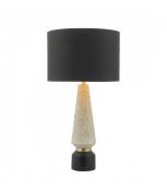 Lampe de table Onora Noir mat,Mat Stone 1 ampoule 58cm