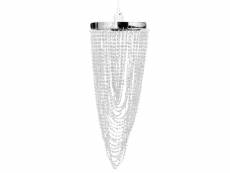 Lustre plafonnier suspendu lampe moderne cristal 59 cm helloshop26 2402009