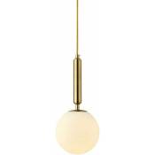 Nordic Moderne Simple Suspension Lampe Boule De Verre