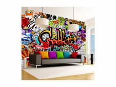 Papier peint colorful graffiti l 100 x h 70 cm A1-SNEW011468