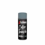 Peinture aérosol Color Touch multi supports Julien satin bleu gris 400ml