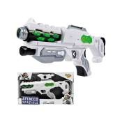 Pistolet Turbo Blaster Space Attack Avec Effets Sonores