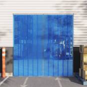 Torana - Rideau de porte bleu 300 mmx2,6 mm 25 m pvc